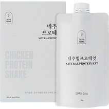 맘메이크 네추럴 프로테잇 쉐이크 파우치, 40g, 5개