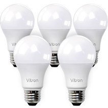비츠온 LED 전구 10W, 전구색, 5개