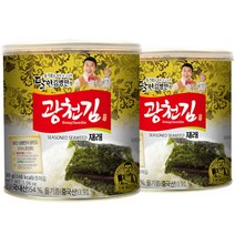 광천김 달인 김병만의 재래 캔김, 30g, 2개