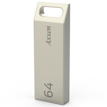 액센 메탈블럭형 USB 메모리 U26, 64GB