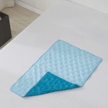 꼼띠아 쿨젤 쿨링 아이스 여름 양면 쿨매트 단품, 초록빛바다