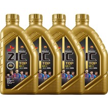 SK엔무브 지크 탑 LS 엔진오일, 4개, 5w-30, 1L