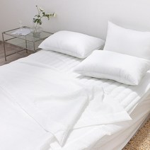 슈에뜨룸 허니팝 여름 시어서커 홑이불, 화이트