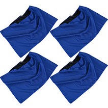 아이스 냉각 스포츠 쿨타월 4p, 딥블루