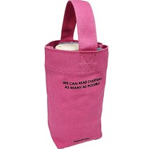 뷰레이터닷컴 프랭크 텀블러백, 핑크, 1개