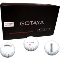 고타야 비거리용 페더라이크 골프공 정품볼 2피스 42.6mm, 화이트, 1개, 30개입