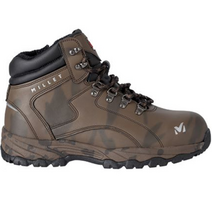 밀레 보통작업용 안전화 M-009, BROWN, 255, 1개