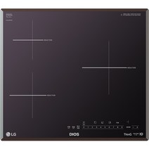 LG 디오스 인덕션 빌트인 3구 전기레인지 미라듀어 글라스 방문설치, BEI3MQO