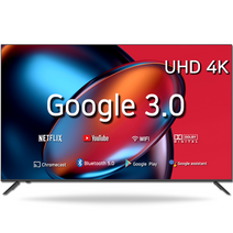 시티브 구글3.0 4K UHD HDR10 TV, 164cm, MZ65UHD, 스탠드형, 방문설치