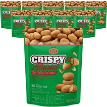 머거본 크리스피 아몬드 볶음 양념맛, 50g, 10개