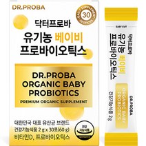 닥터프로바 유기농 베이비 프로바이오틱스 30P, 60g, 1개