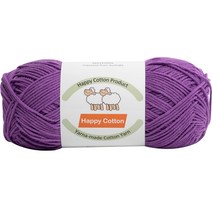 yarna 해피 코튼 뜨개실 100g, 729, 729, 1개