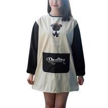 데이소이 편안한 스타일 긴팔 앞치마, C11