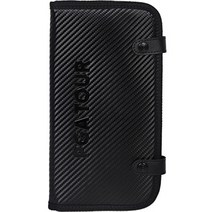 PGA투어 카본 실리카겔 골프 건조보관 장갑 케이스, 블랙