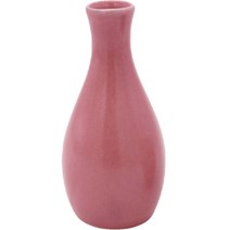 달소금 도자기 사케병 술병 일본 주병 미니 호리병 도쿠리 핑크 250ml, 1개