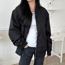 메이첼 여성용 데일리 루즈핏 스트릿 집업 점퍼 03648