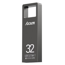 액센 U350 그리드 USB 3.2 GEN 1 USB 메모리 U350, 32GB