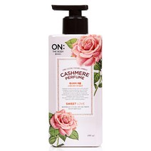 온더바디 캐시미어 퍼퓸 스위트 러브 바디로션, 400ml, 1개, 400g