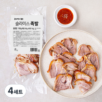 자연에찬 족발 슬라이스 150g + 새우젓 15g 세트, 4세트