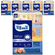 잘풀리는집 리얼 실키 천연펄프 미용티슈 200매, 3개입, 6개