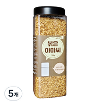 냉장고쏙 볶은 아마씨, 5개, 700g