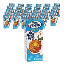 돈시몬 스퀴즈 오렌지주스, 200ml, 30개입