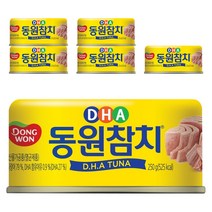 동원 DHA참치, 250g, 6개