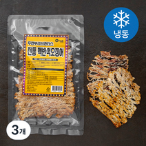 리프레쉬 주전부리브라더스 전통 맥반석 오징어 (냉동), 80g, 3개