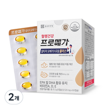 종근당건강 프로메가 알티지 오메가3 플러스, 60정, 2개