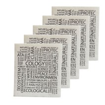 푸르니엘 북유럽 일러스트 행주 블랙레터, 5개