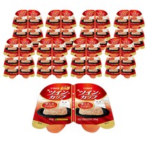 이나바 트윈컵, 참치 + 닭가슴살 혼합맛, 35g, 24개