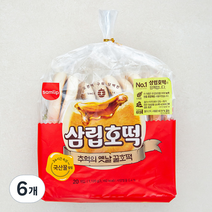 삼립 추억의 옛날 꿀호떡, 1120g, 6개