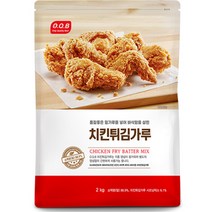 [튀김가루cj] 오큐비 치킨튀김가루, 2kg, 1개