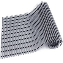 월광매트 튜브형 미끄럼방지매트 120 x 150 cm, 회색, 1개