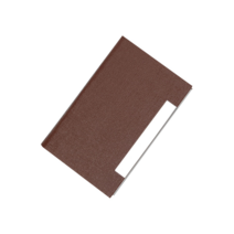 쓰리썬 베이직 명함케이스, 1개, 브라운