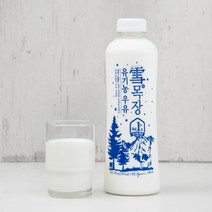 설목장 유기농인증 우유, 1개, 750ml