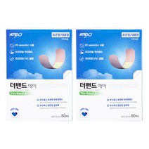 아텍스 더밴드 에이 PVC 반창고 대용량 80p, 2개