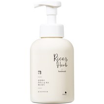 살림백서 라이스 앤 허브 핸드워시 딥그린시더우드, 1개, 500ml