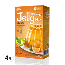 브레드가든 오렌지젤리믹스 젤리만들기, 100g, 4개
