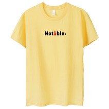벤힛 NOTABLE 남녀공용 반팔티셔츠