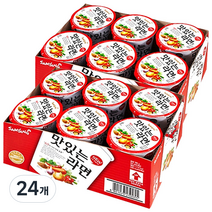 삼양 맛있는라면 컵라면 소컵 65g, 24개