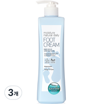 과일나라 바세린 모이스처 풋크림 500g, 1개입, 3개