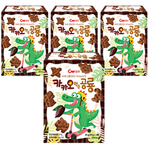 청우식품 카카오먹은 공룡, 60g, 4개