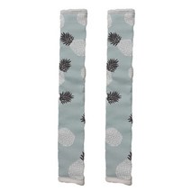 잠자는소잉율 핸드메이드 주니어 카시트 벨트커버, 블루파인애플, 1세트