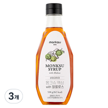 헬스레시피 몽크슈 액상 WITH 알룰로스, 530g, 3개