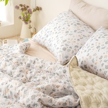 더자리 에코 항균 마이크로 누빔 이불 겸 스프레드, 엘리아옐로우