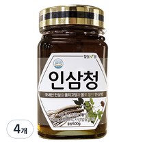 힐링앤팜 인삼청, 500g, 4개, 4개