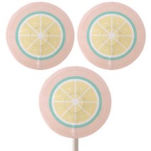 선풍기 안전망 55cm, 레몬, 3개