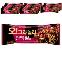 오리온 오 그래놀라 단백질바 12p, 480g, 1개