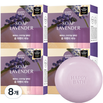 해피바스 에센스 비누 라벤더, 90g, 8개